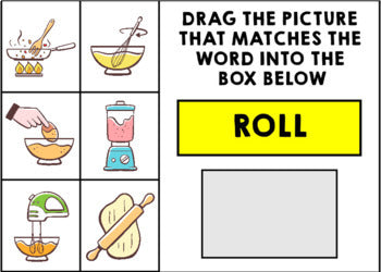 Life Skills - Cooking Vocabulary - BOOM CARDS - Recipe - Food Prep - BUNDLE