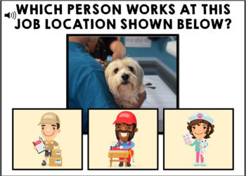 Life Skills - Job Skills BOOM CARDS - Vocational Skills - Career Picture Bundle