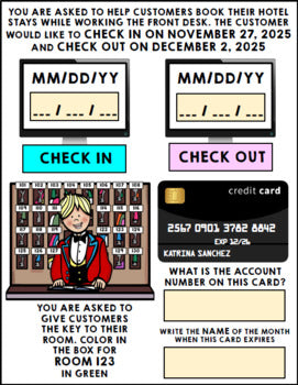 Life Skills - Job Skills - Warm Ups - Vocational Skills - Hotel Jobs - CBI