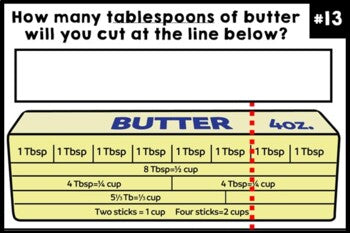 Life Skills - Cooking - Task Cards - Kitchen Math