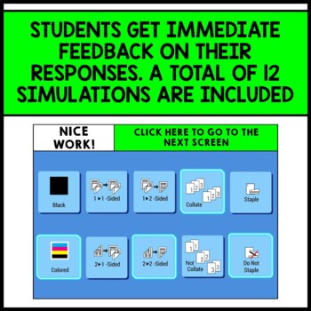 Job Skills - Life Skills - Vocational Education - Boom Cards - Copy Machine