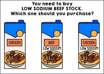 Life Skills - Grocery Store Shopping - Task Cards - Boom Cards BUNDLE