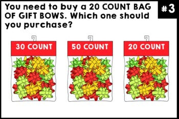 Life Skills - Shopping - Christmas - Task Cards - Special Education GOOGLE