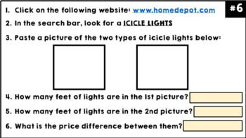 Life Skills - Online Shopping - Google - Math - Reading - Christmas