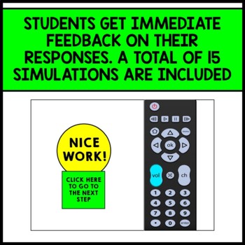 Life Skills - Using a Remote Control - Special Education - Boom Cards