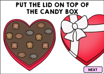 Life Skills - Complete the Order - BOOM CARD - Job Skills - Valentine's Day