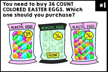 Life Skills - Shopping - Easter - Task Cards - Special Education - Boom Cards