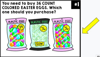 Life Skills - Shopping - Easter - Task Cards - Special Education - GOOGLE