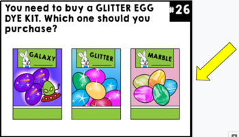 Life Skills - Shopping - Easter - Task Cards - Special Education - GOOGLE