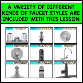Life Skills - Using a Faucet - Water Temp - Independent Living - Adaptive Skills