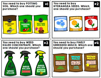 Life Skills - Shopping - Task Cards - Special Education - YEAR LONG BUNDLE