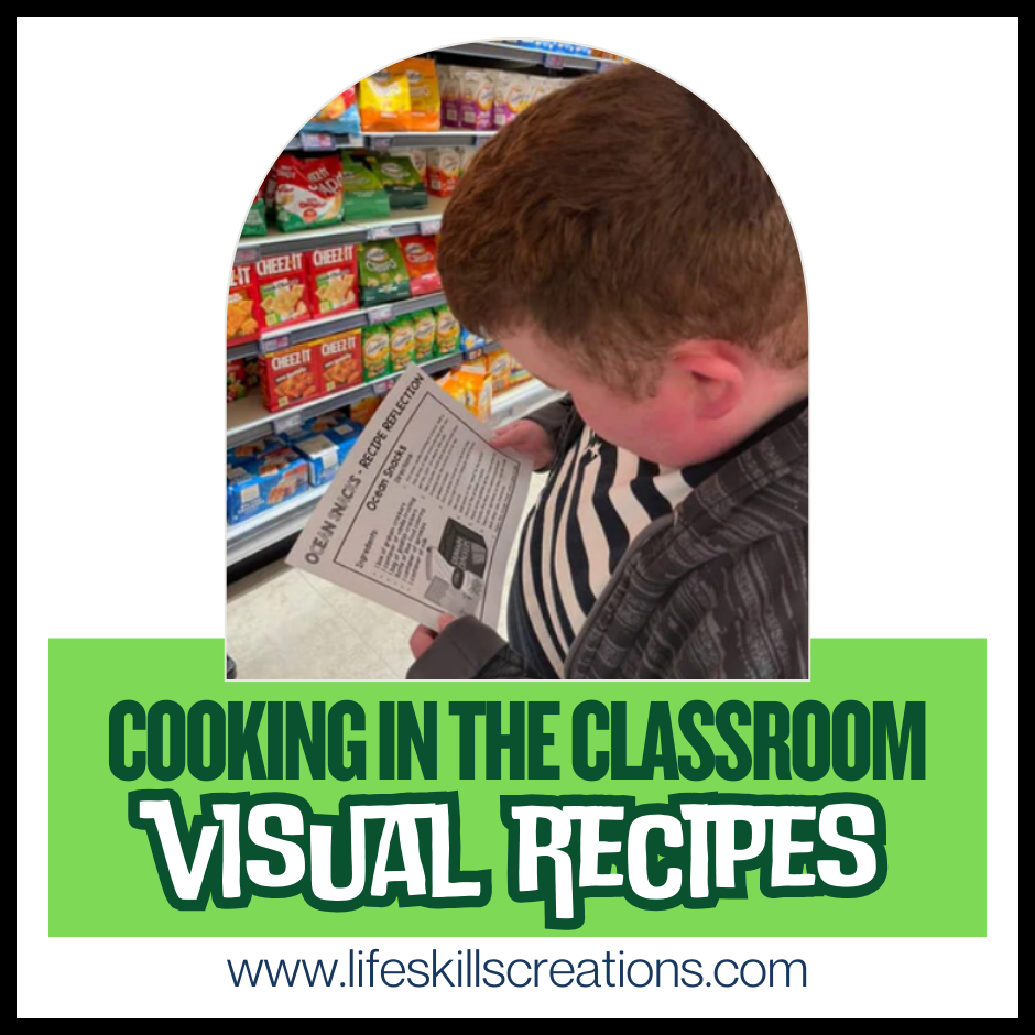 Visual Recipes in a Life Skills Classroom