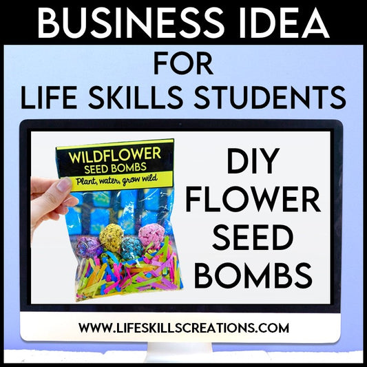 Life Skills Student Business Idea: Flower Seed Bombs