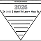 New Year's Resolutions - 2026 - Reading and Writing - Interactive Notebook