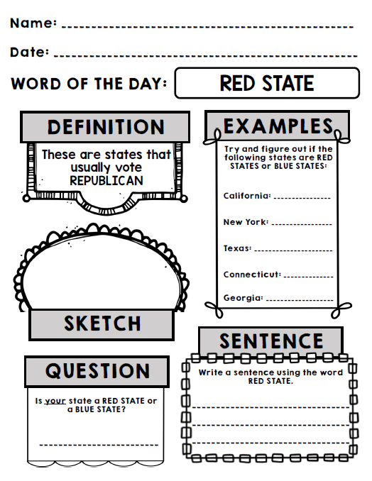 2024 Presidential Election - Donald Trump - Kamala Harris Vocabulary Word of the Day