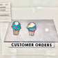 Life Skills - Interactive Bulletin Board - Complete the Ice Cream Order