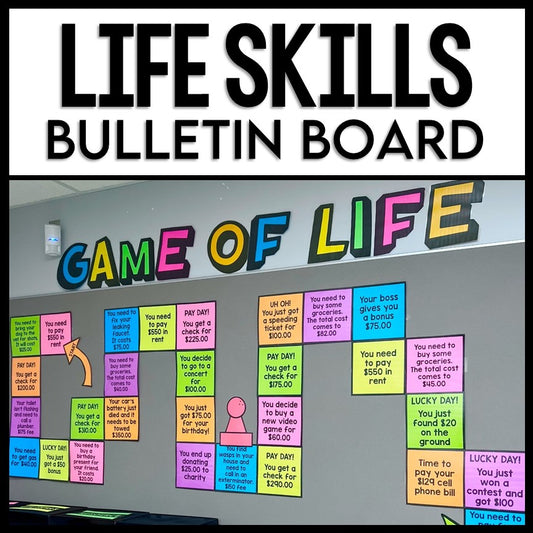 Life Skills Bulletin Boards - Classroom Decor - Special Education