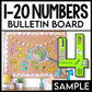 Subitizing Numbers Bulletin Board