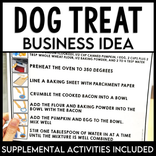 Dog Treat Business - Life Skills - Special Education - Vocational Job Skills