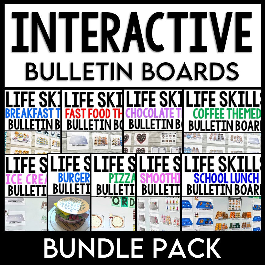 Life Skills Interactive BULLETIN BOARD Bundle