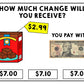 Life Skills - Task Cards - Shopping - Money - Calculating Change - GOOGLE