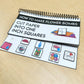 Seed Bomb Visual Recipe - Task Analysis - Autism - Life Skills