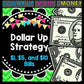 Life Skills Math Money and Shopping: Dollar Up Task Card - $1, $5, and $10 Bills