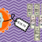 Life Skills Math Money and Shopping: Dollar Up Task Card - $1, $5, and $10 Bills