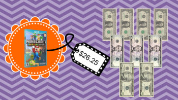 Life Skills Math Money and Shopping: Dollar Up Task Card - $1, $5, and $10 Bills