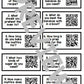 Life Skills Reading - Banana Crumb Muffin Recipe Comprehension. QR Code Edition!