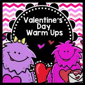 Life Skills February Warm Ups - Special Education - Reading - Writing - Math