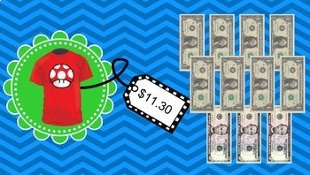 Life Skills Math Money and Shopping: Dollar Up Task Cards - Bundle Pack!!