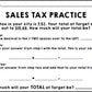 Life Skills Math, Money, and Reading: Sales Tax and Shopping