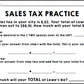 Life Skills Math, Money, and Reading: Sales Tax and Shopping