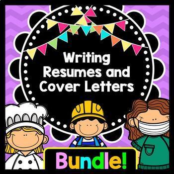 Life Skills Reading, Writing, and Jobs: Resumes and Cover Letters BUNDLE