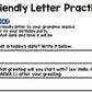 Life Skills - Reading - Writing - Friendly Letters - Special Education - Unit 1