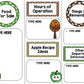 Fall Pumpkin Patch and Apple Orchard Brochure {100% Editable} {Writing}