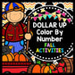 Fall Color By Number {Dollar Up} {Math} {Money} {Worksheets}