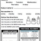 Life Skills Warm Ups: OCTOBER - Halloween, Reading, Writing