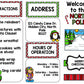 Christmas North Pole Tour Brochure {100% Editable} {Reading} {Writing}