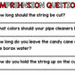 Christmas Candy Cane Ornament - Procedural Write - Special Education