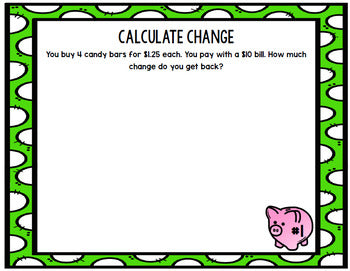 Life Skills Money and Math - Calculating Change - Shopping - Special Education