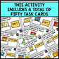 Grocery Shopping - Life Skills - Special Education - Task Cards  - Math