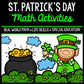St. Patrick's Day Math - Special Education - Print & Go - Life Skills - March