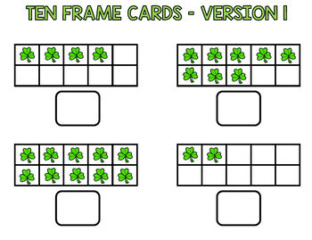 St. Patrick's Day Math - Special Education - Print & Go - Life Skills - March