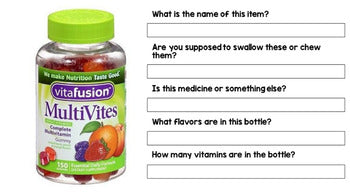 Google Drive - Medicine Label - Special Education - Life Skills - ELA - Unit 4
