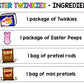 Visual Recipe - Life Skills - Easter - Twinkie Peeps Car - April - Autism