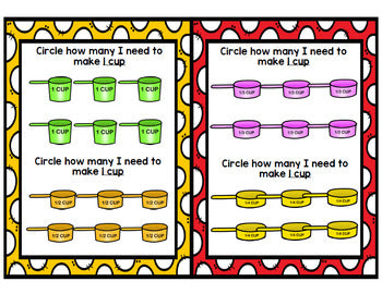 Life Skills - Real World Math - Measuring Cups - Recipes - Cooking - Unit Three