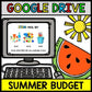 Google Drive Summer Budget - Special Education - Shopping - Life Skills - Money