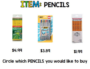 Google Drive Back to School Budget - Special Education - Shopping - Life Skills